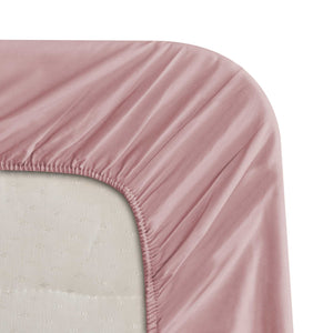 Baldiflex completo letto con lenzuola e federe rosa