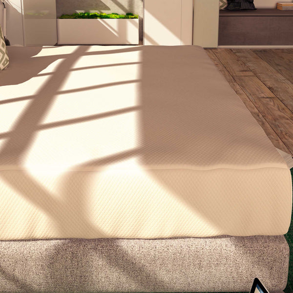 Coprimaterasso in policotone ecologico Baldiflex dettaglio