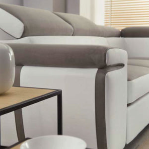 Baldiflex divano letto angolare con penisola Brescello