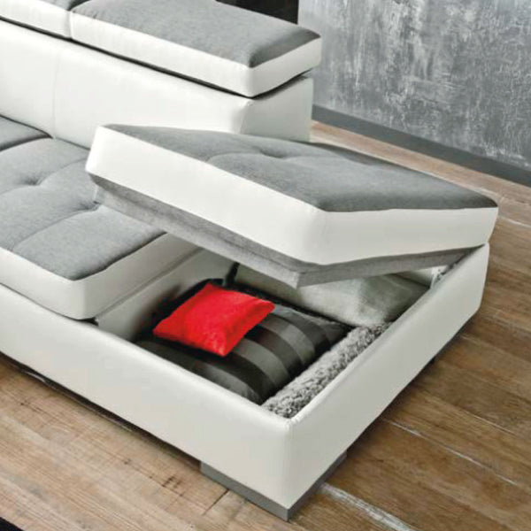 Baldiflex divano letto angolare con penisola Verona