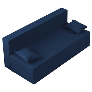 Baldiflex divano letto 3 posti TreTris blu