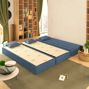 Baldiflex divano letto 3 posti TreTris jeans