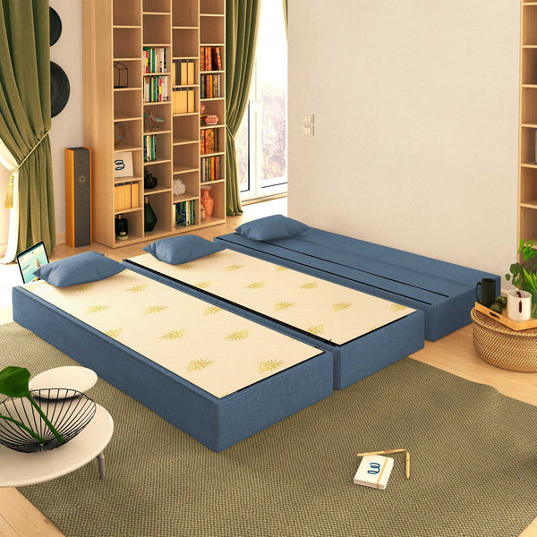 Baldiflex divano letto 3 posti TreTris jeans