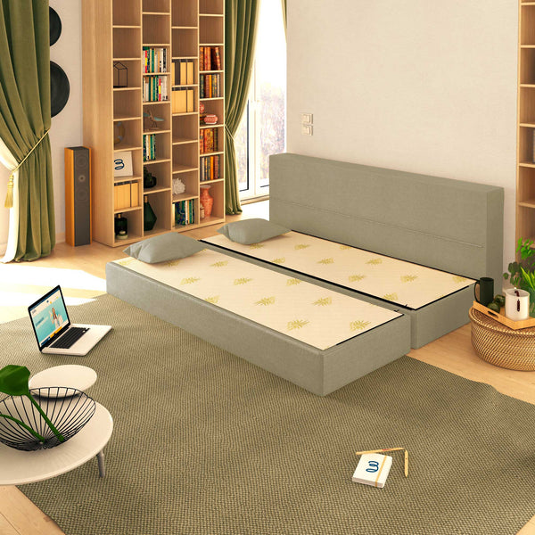 Baldiflex divano letto 3 posti TreTris sabbia