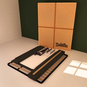 Baldiflex letto contenitore king size in ecopelle sfoderabile Rossano marrone scuro