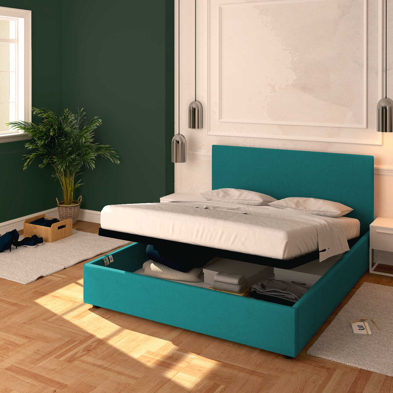 LETTO KING SIZE CONTENITORE 180 X 200 - ARLES - Evergreen Web