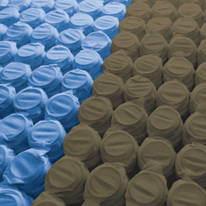 Materasso a 1600 molle insacchettate in memory Baldiflex alto 30 cm molle