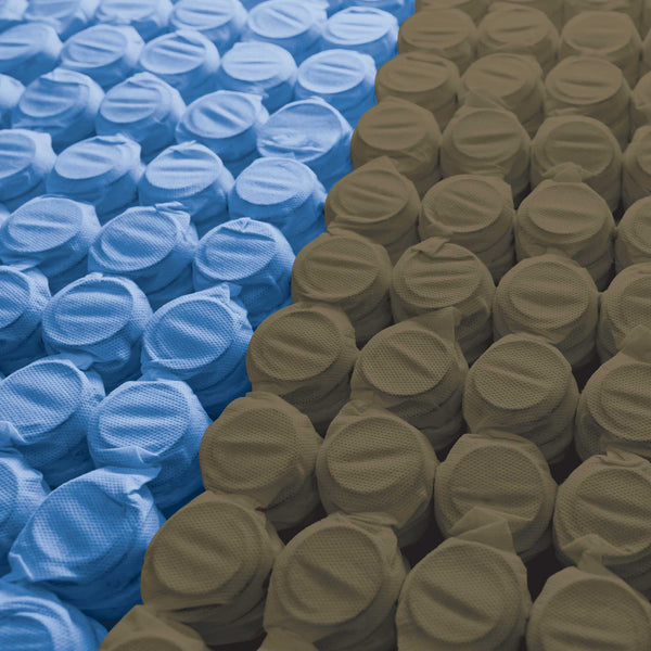 Materasso a 1600 molle insacchettate in memory Baldiflex alto 30 cm molle