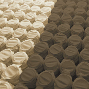 Materasso a 800 molle insacchettate in memory Baldiflex alto 30 cm molle