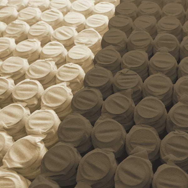 Materasso a 800 molle insacchettate in memory Baldiflex alto 30 cm molle