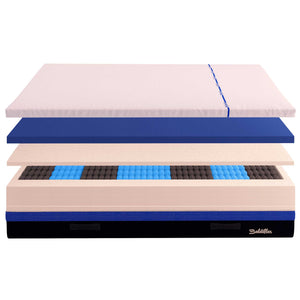 Baldiflex materasso in memory a 3000 molle insacchettate Hybrid Super Bros