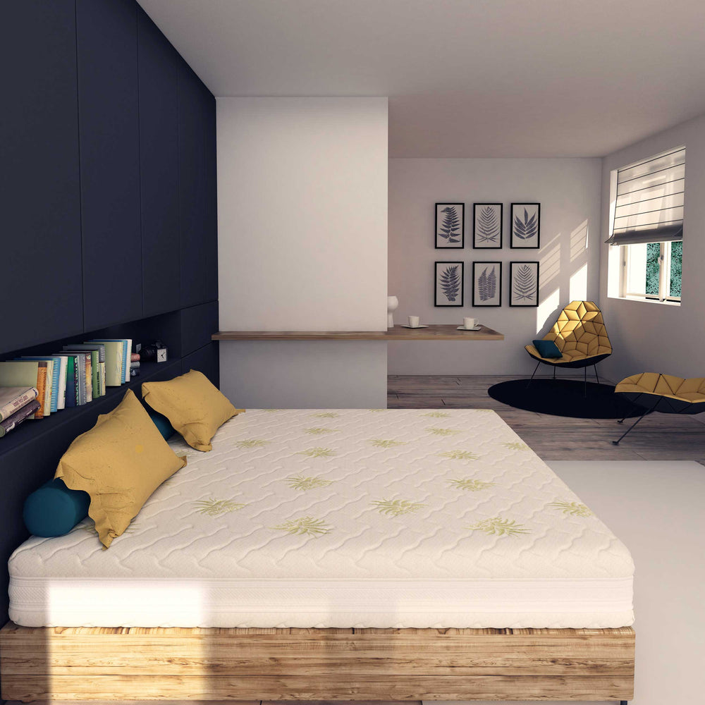 Materasso in memory e poliuretano alto 17 cm Baldiflex Arcobaleno