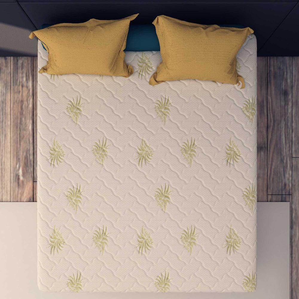 Materasso in memory e poliuretano alto 25 cm Baldiflex Arcobaleno dall'alto