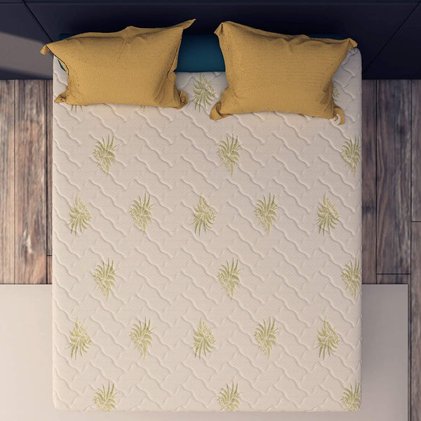 Materasso memory e poliuretano alto 22 cm Baldiflex