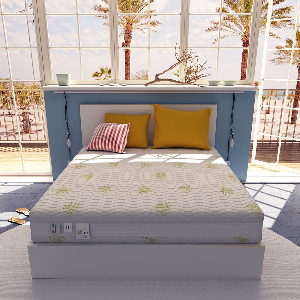 Materasso in memory e poliuretano Baldiflex Arcobaleno Comfort Fresh
