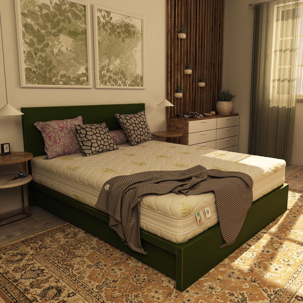 Materasso in memory e poliuretano Baldiflex Arcobaleno Low