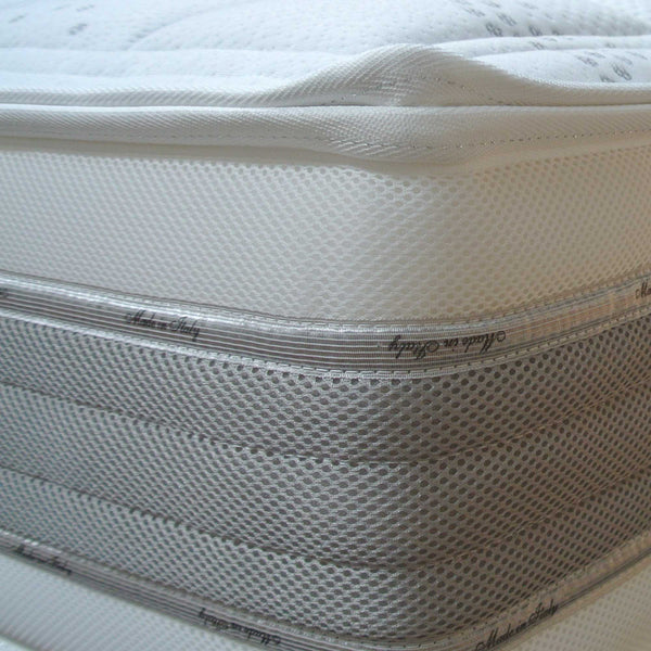 Materasso in memory e poliuretano Baldiflex Tencel Armony angolo