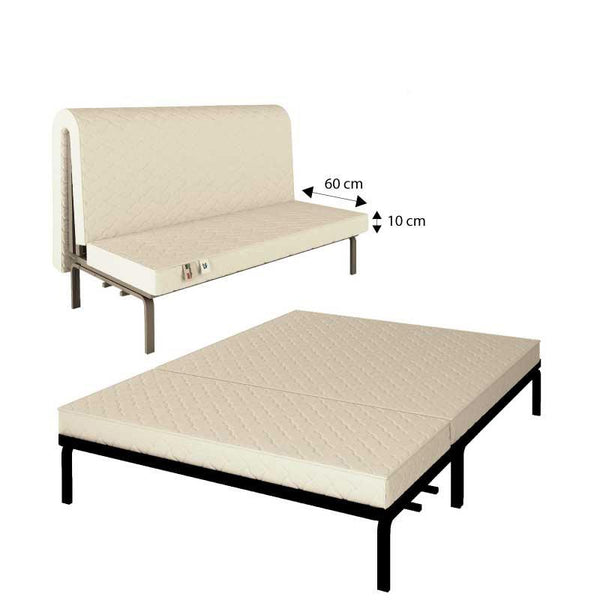 Materasso pieghevole per divano letto Baldiflex Brio struttura