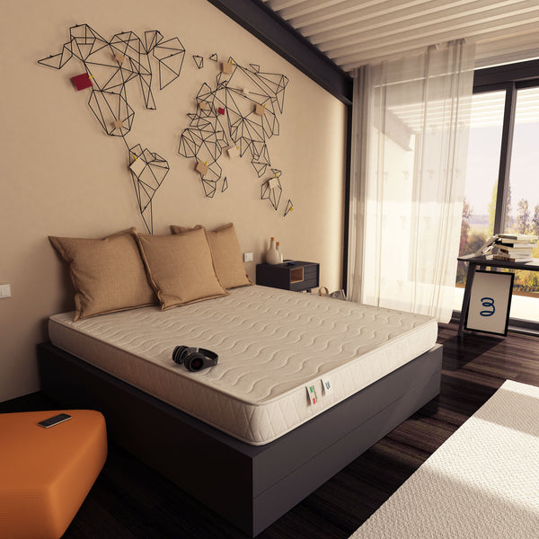 Materasso ignifugo in poliuretano alto 18 cm Baldiflex Easy