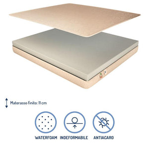 Materasso in poliuretano Baldiflex Easy Small alto 11 cm composizione