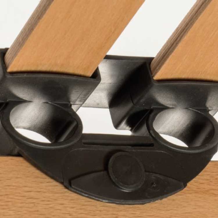 Baldiflex rete ergonomica manuale in legno dispositivo medico Replay