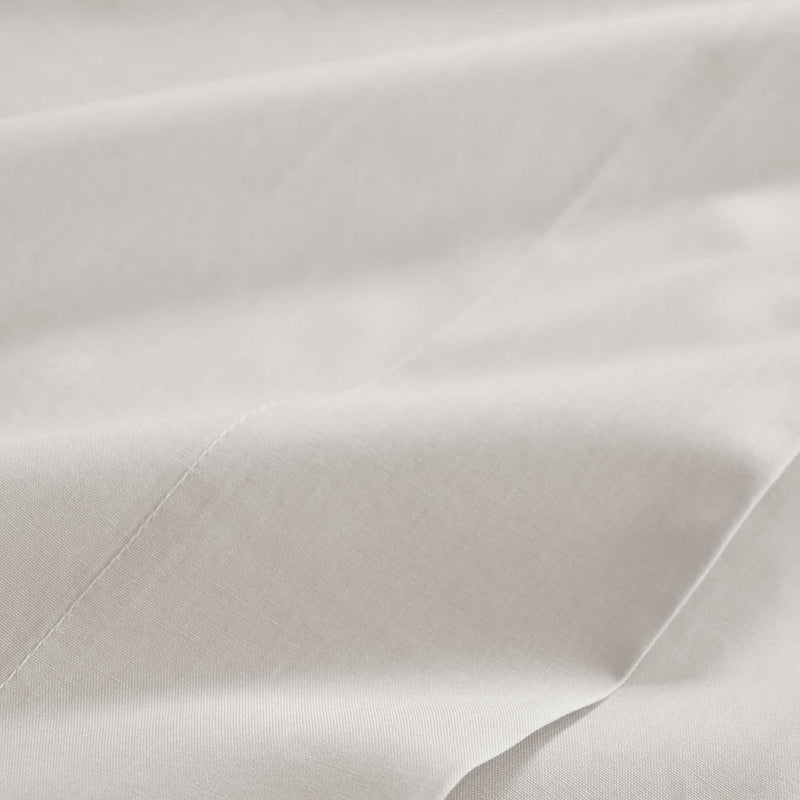 Baldiflex set con lenzuolo di sopra e federe per cuscini bianco