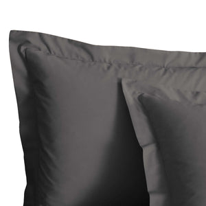 Baldiflex set con lenzuolo di sopra e federe per cuscini grigio