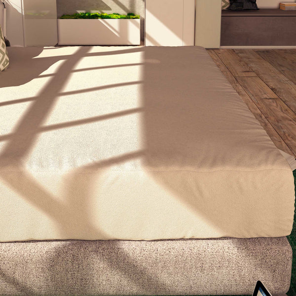 Coprimaterasso idrorepellente con angoli elastici Baldiflex tessuto