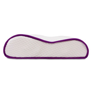 Cuscino cervicale mal di collo in memory e gel Higel Baldiflex lato