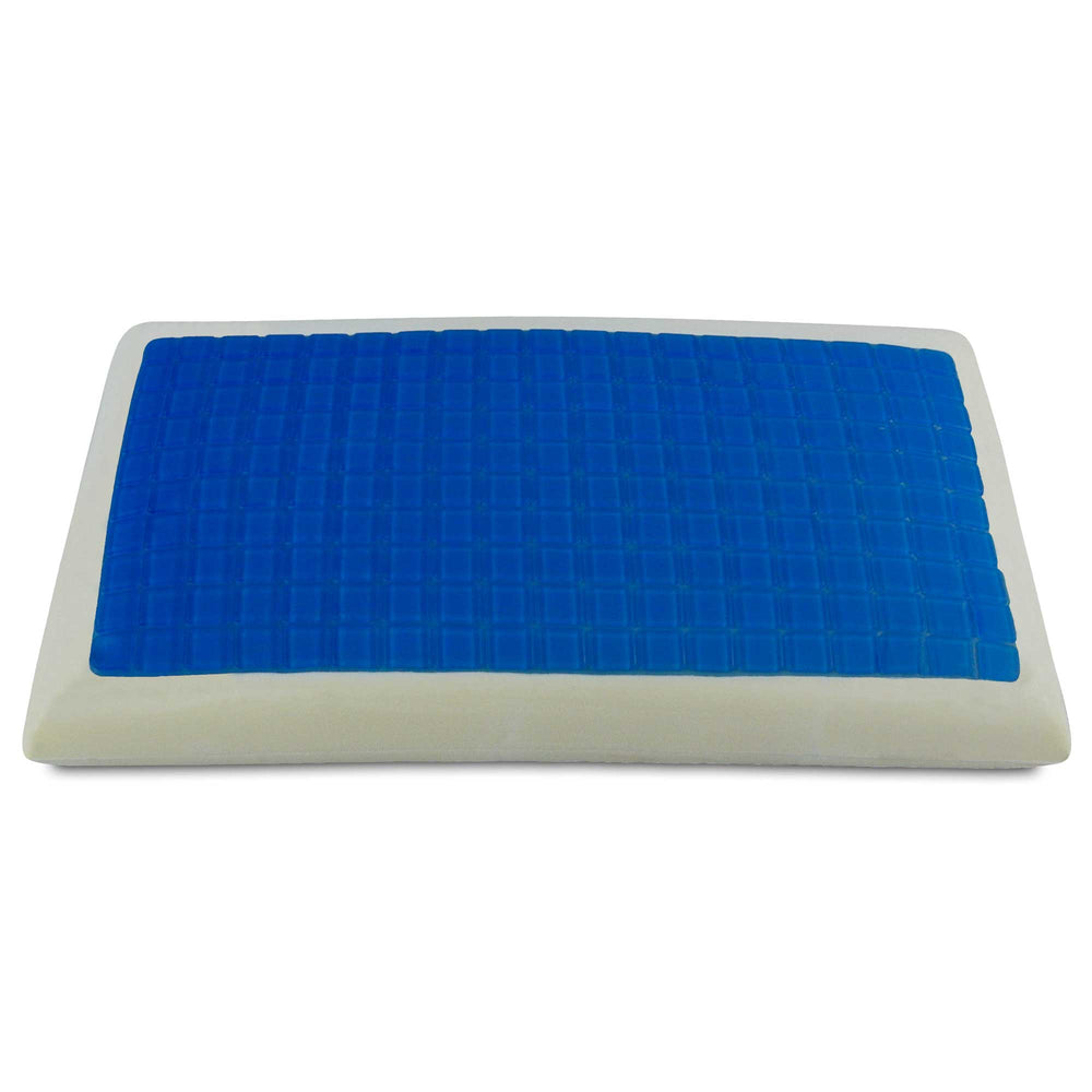 Cuscino memory e gel per chi dorme sul fianco traspirante Baldiflex