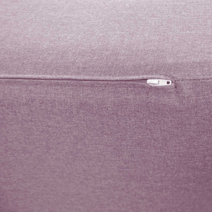 Divanoletto matrimoniale in memory Baldiflex Praticho lilla zip