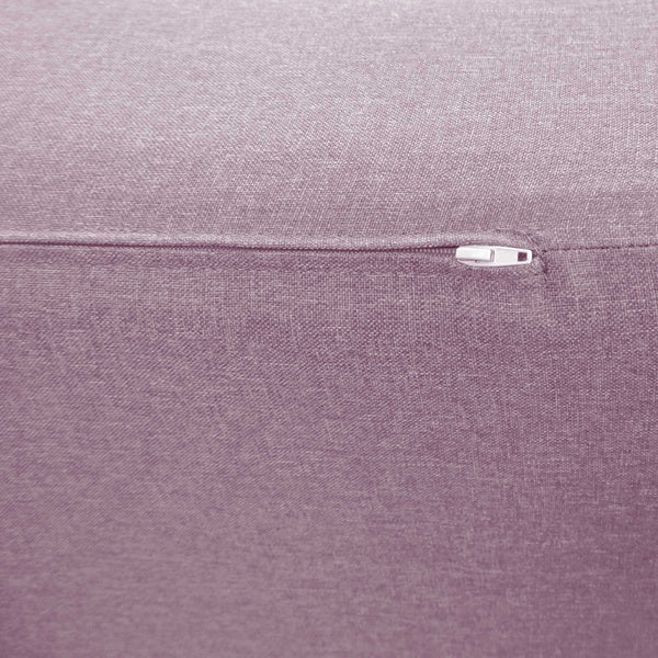 Divanoletto matrimoniale in memory Baldiflex Praticho lilla zip