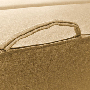 Divanoletto matrimoniale in memory Baldiflex Praticho oro antico maniglia