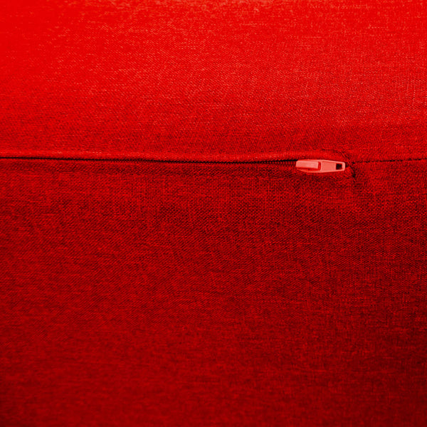 Divanoletto matrimoniale in memory Baldiflex Praticho rosso pompeiano zip