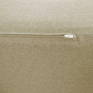 Divanoletto matrimoniale in memory Baldiflex Praticho sabbia zip