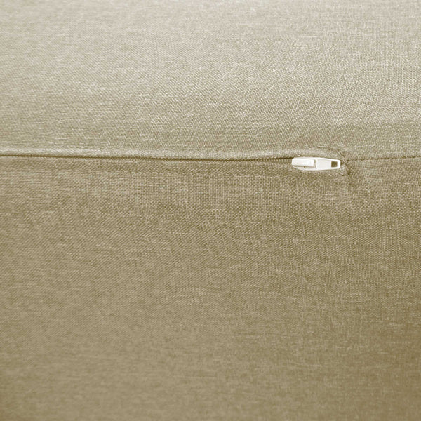 Divanoletto matrimoniale in memory Baldiflex Praticho sabbia zip