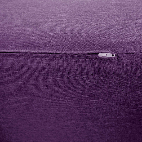 Divanoletto matrimoniale in memory Baldiflex Praticho viola zip