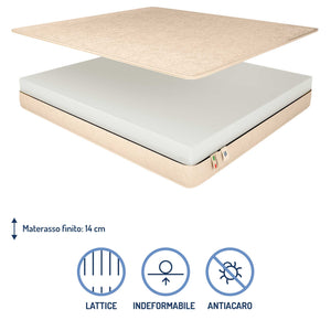 Materasso in lattice Baldiflex Easy latex composizione