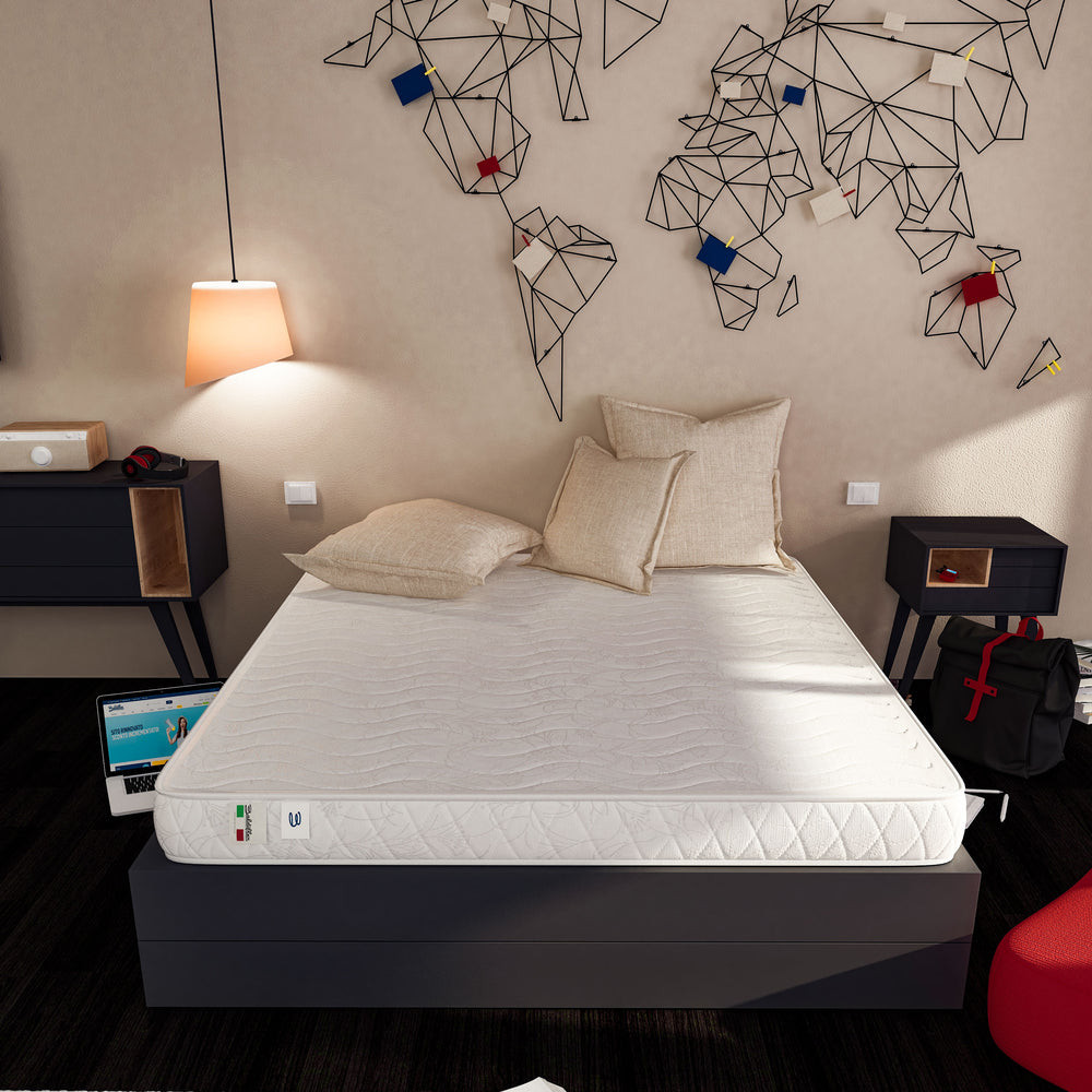 Materasso in lattice, memory e poliuretano Baldiflex Easy water latex memory