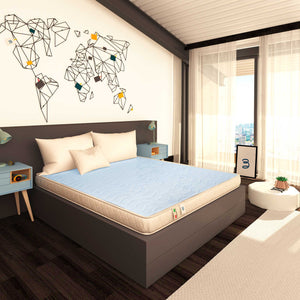 Materasso in memory fresh gel e poliuretano Baldiflex Summer Fresh Small